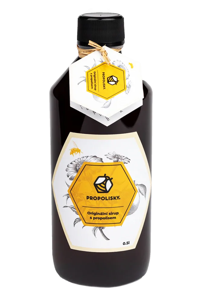 Sirup s propolisem 0,5 l