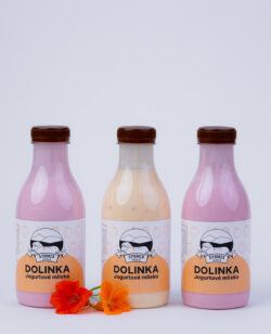 Ochucená mléka Dolinka