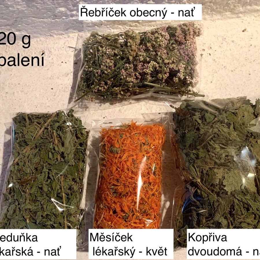 Sušené bylinky 20 g z Trnového dvora