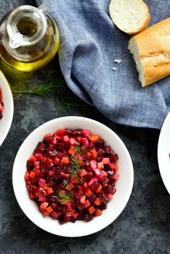 Salát z červené řepy