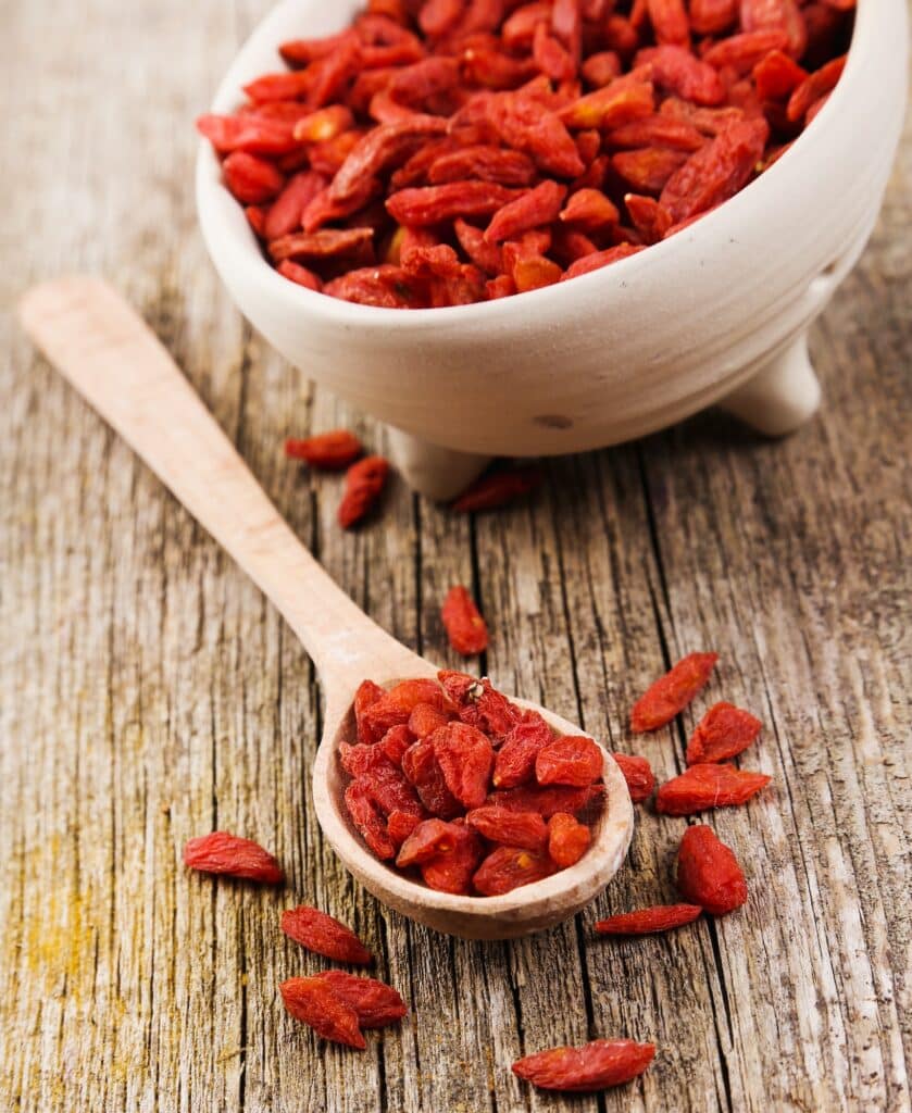 Goji plody