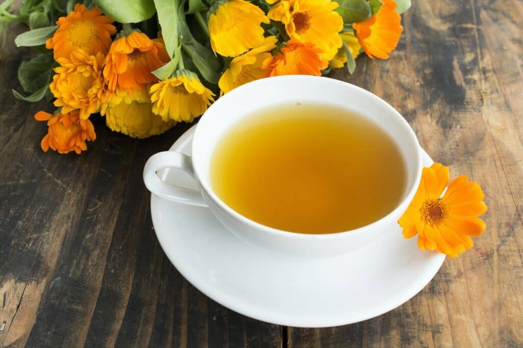 Měsíček lékařský - čaj