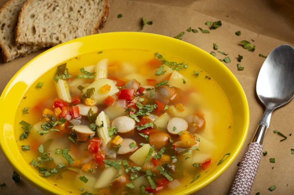 Polévka s libečkem