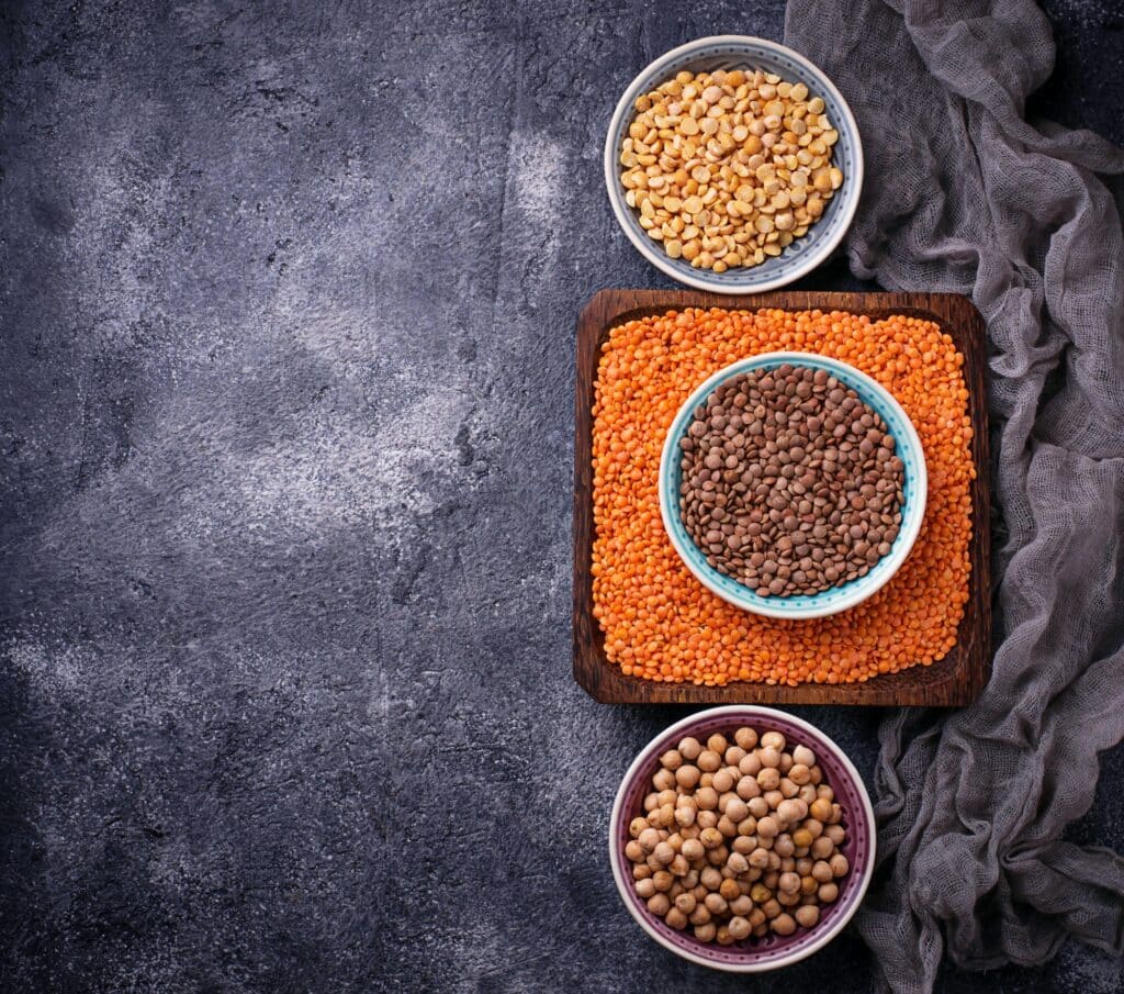 Čočka - různé druhy