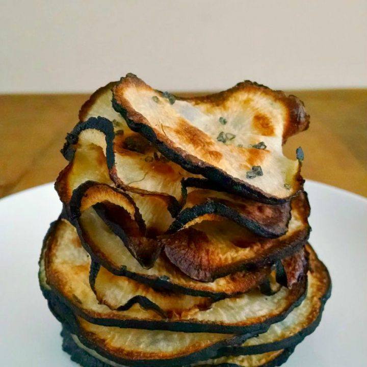 Pečená černá ředkev