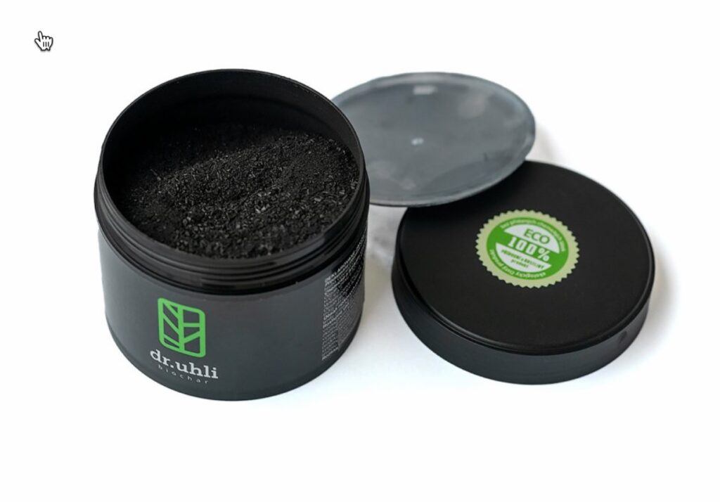 Aktivní uhlí 3 biochar pro zvířata