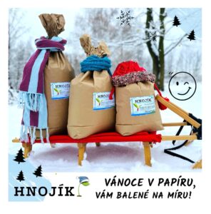 Hnojík aktuality 14 vanoce v papiru ctverec