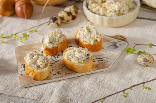 vajíčková pomazánka z valikonočních vajíček