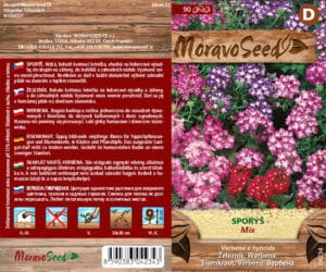 Sporýš zkřížený - Verbena x hybrida - směs