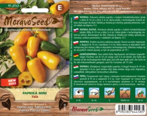 Paprika k rychlení i pole - Capsicum annuum - baby - YALA