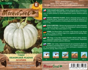 Tykev velkoplodá - Cucurbita maxima - JARRAHDALE - plazivá