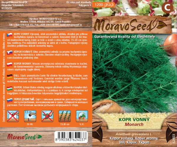 Kopr Monarch semena