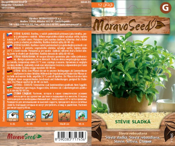 Stévie sladká - Stevia rebaudiana semena