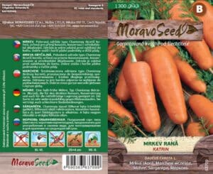 Mrkev raná - Daucus carota L. - (Chantenay) - KATRIN