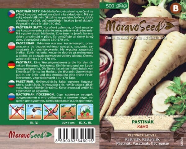 Pastiňák KAMO semena