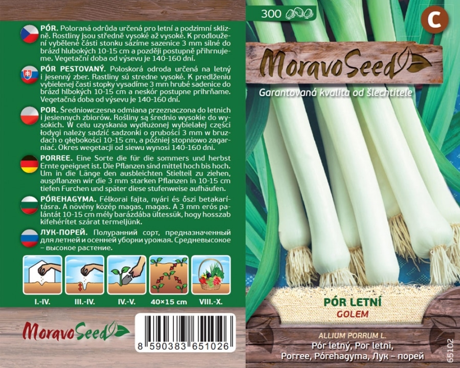 Pór letní GOLEM semena