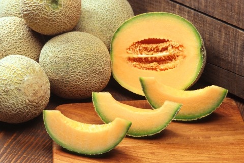 Meloun cukrový 2 Meloun cukrový (Cucumis melo) - Cucumis melo var. cantaloupensis