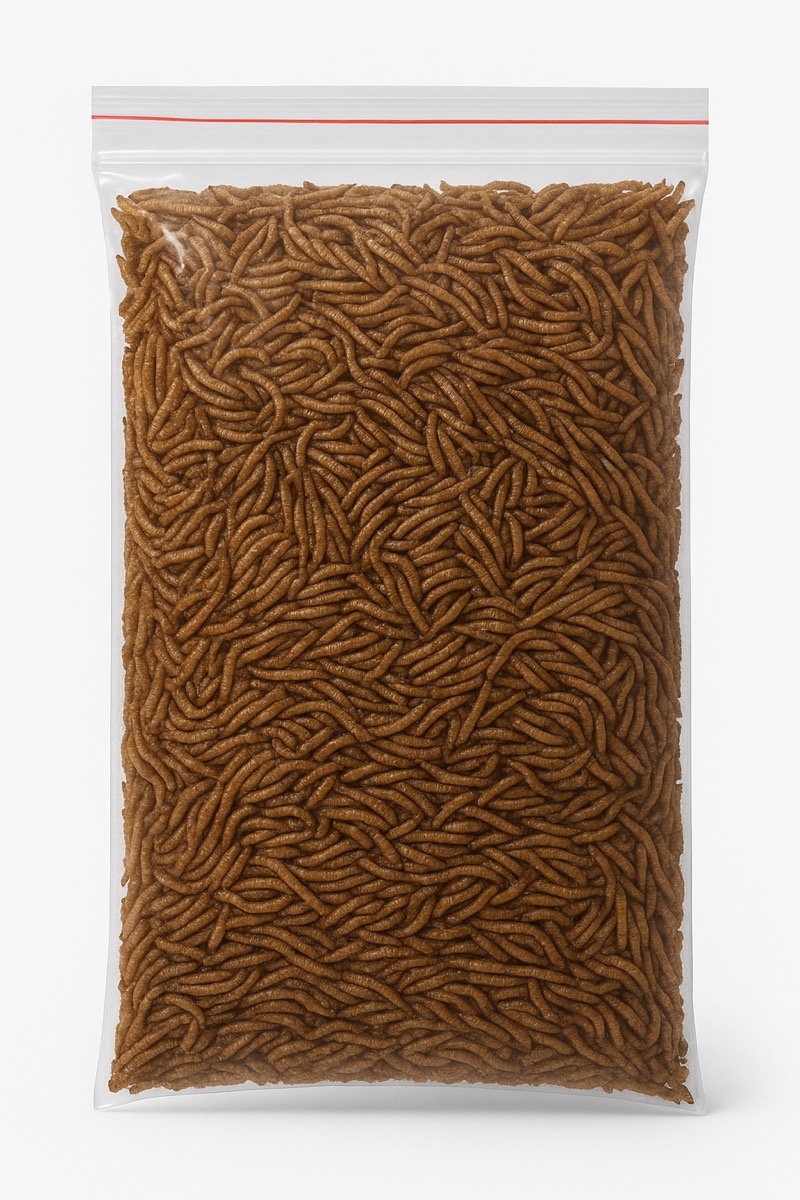 Sušení mouční červi 1kg