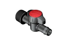 Ventil vodní 16 mm připojení na 3/4” závit / Male