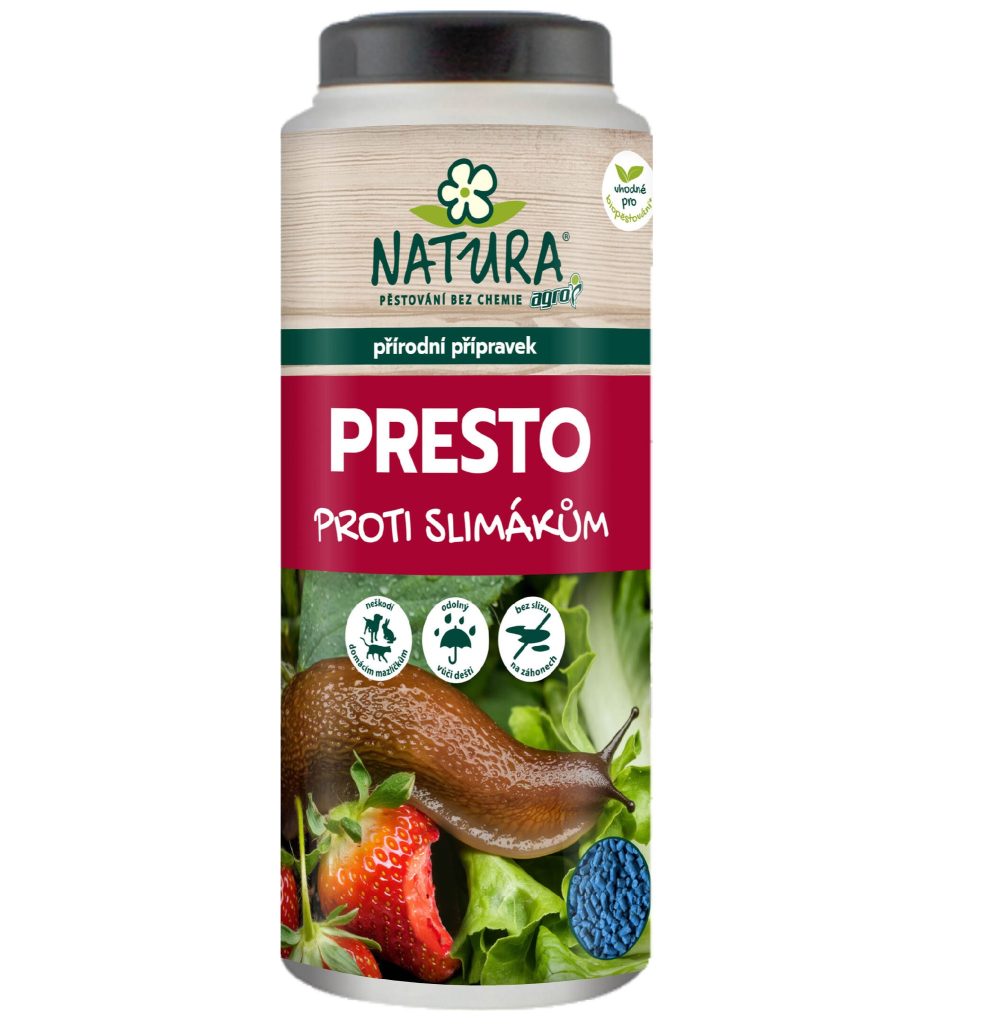 PRESTO 500 g Přírodní přípravek na slimáky a plzáky