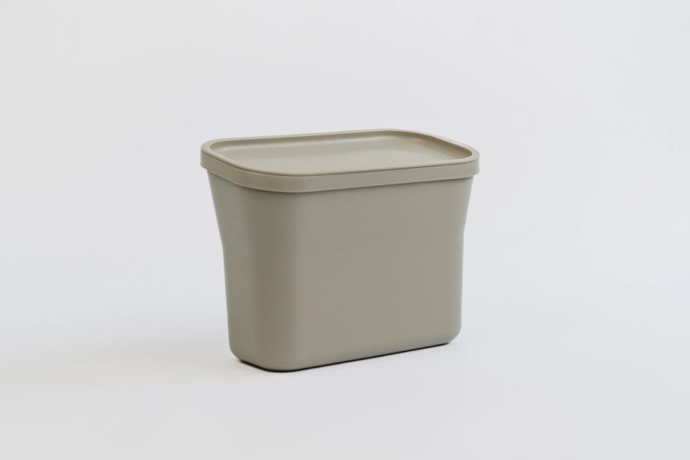 Závěsná nádoba na bioodpad - taupe