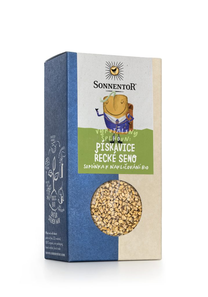 Sonnentor Pískavice řecké seno bio, k nakličování 120 g