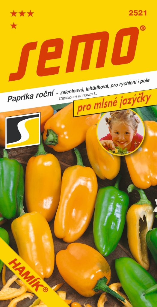 Paprika sladká HAMÍK - mlsné jazýčky