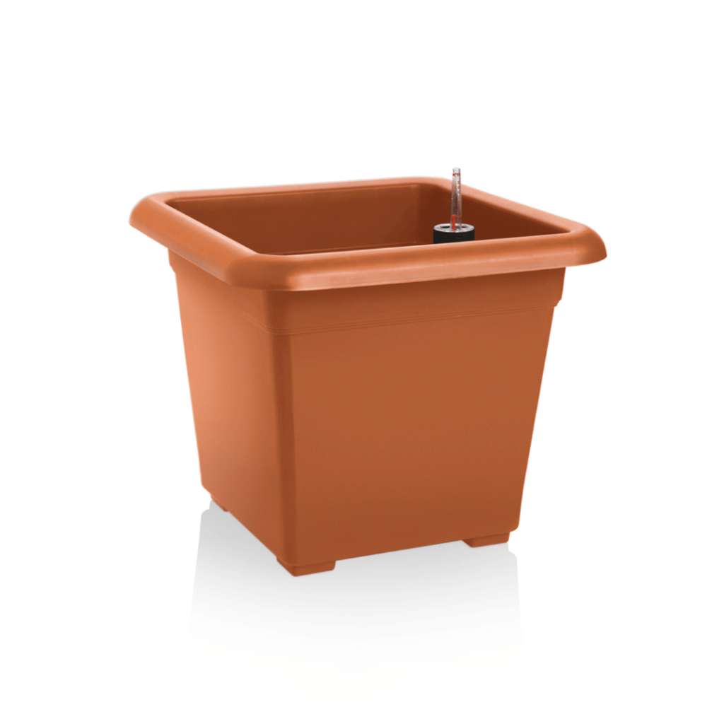 Květináč samozavlažovací QUATTRO AQUA PRO 30×30 terakota