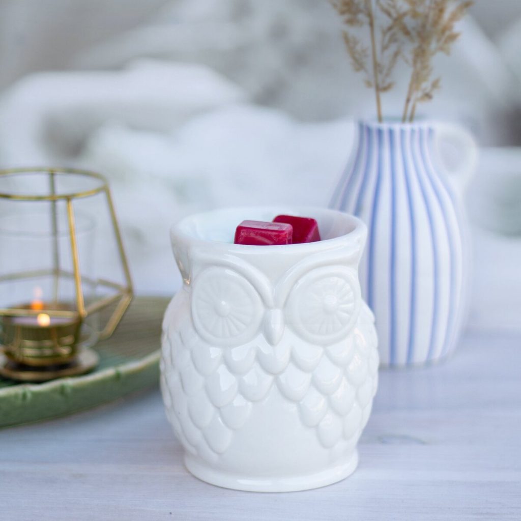 Keramická Aromalampa Owl