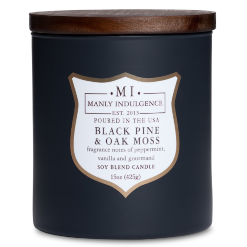 Sójová svíčka Black Pine & Moss - 425g