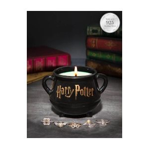 Vonná svíčka Harry Potter™ čarodějnický kotlík s prstenem stříbro 925/1000 vel.5=XS=15,7mm