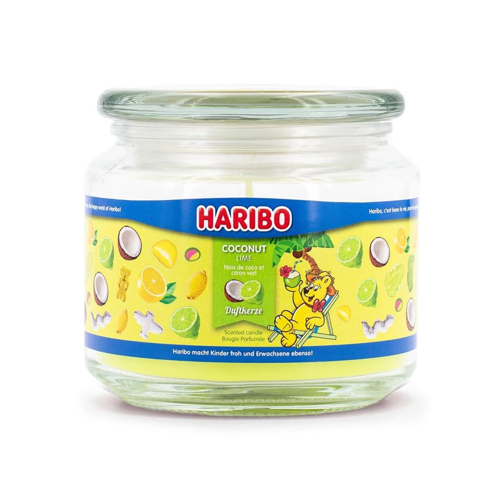 Vonná svíčka Haribo Coconut Lime - 300g