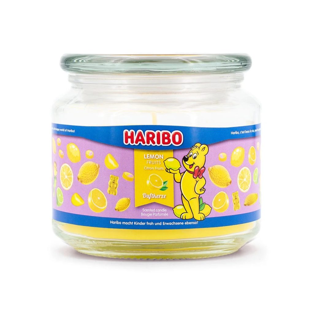 Vonná svíčka Haribo Lemon Fruits - 300g