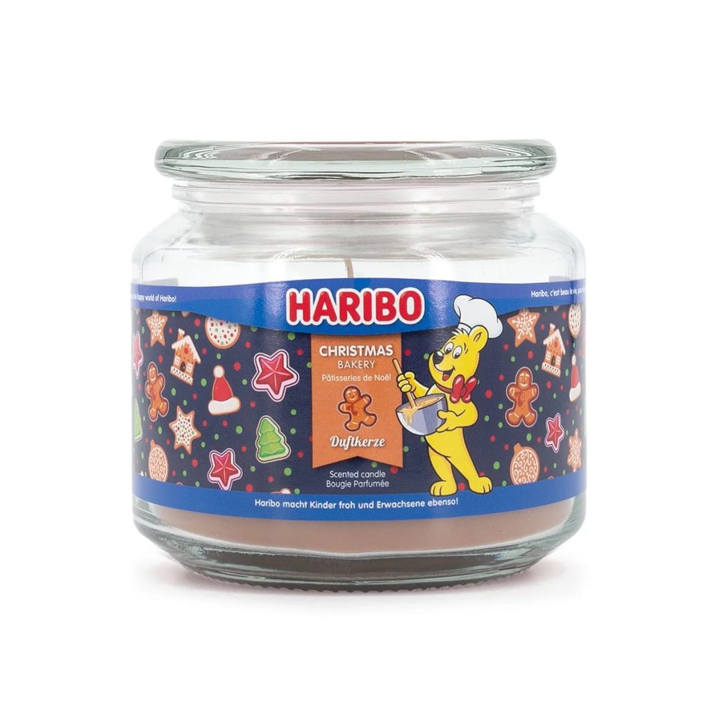 Vonná svíčka Haribo Christmas Bakery - 300g