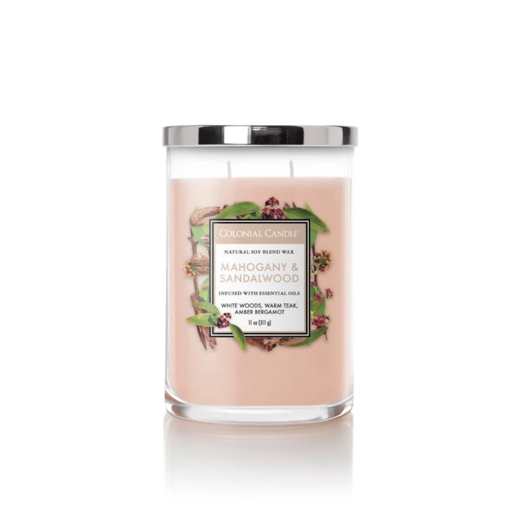 Sójová svíčka Mahogany & Sandalwood - 311g