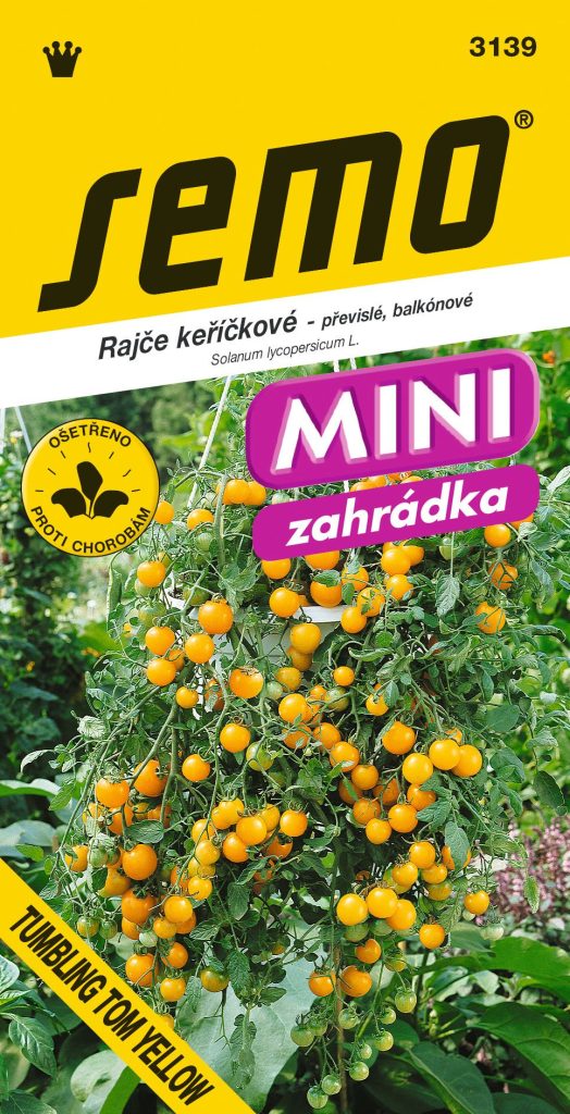 Rajče keříčkové Tumbling Tom YELLOW - převislé, ŽLUTÉ