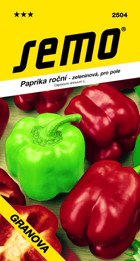 Paprika sladká GRANOVA - pro pole