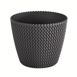 Květináč SPLOFY 39,1 cm - barva: antracit
