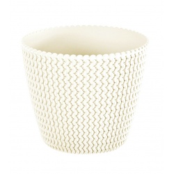 Květináč SPLOFY krémový 29,5cm