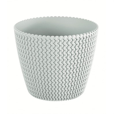 Květináč SPLOFY 39,1 cm - barva: bílá