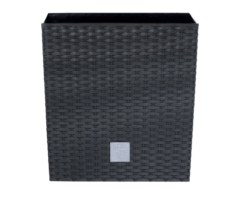 Květináč RATO LOW s vkladem 40 cm - barva: antracit