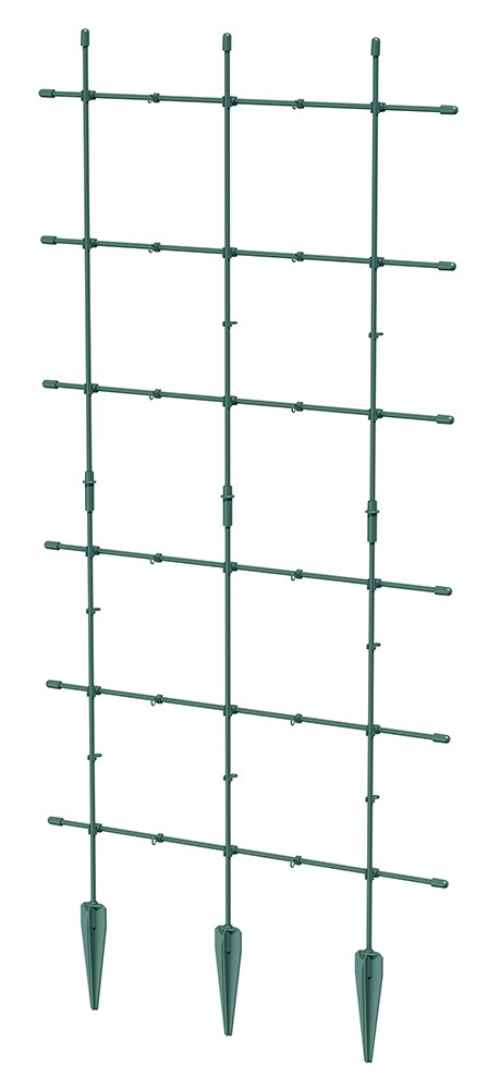 Podpěra pro rostliny FLOO SUPPORTS 3x60 cm - barva: zelená