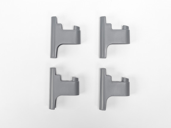 Vermikompostér Plastia - noha - šedý recyklát - SET 4ks