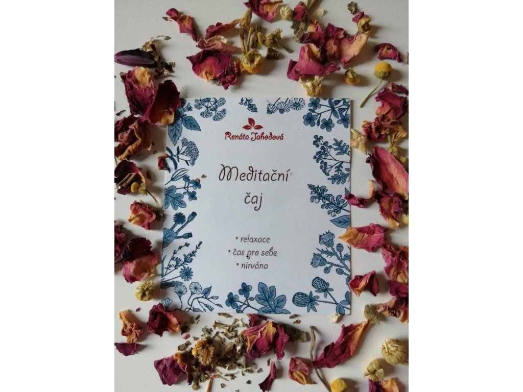 Meditační čaj – bylinný čaj pro relaxaci a zklidnění – 10 g