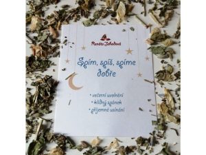 Spím, spíš, spíme dobře – bylinný čaj na spánek – 50 g