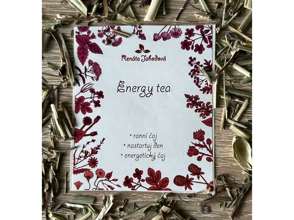 Energy tea – ranní bylinný čaj pro energii – 100 g