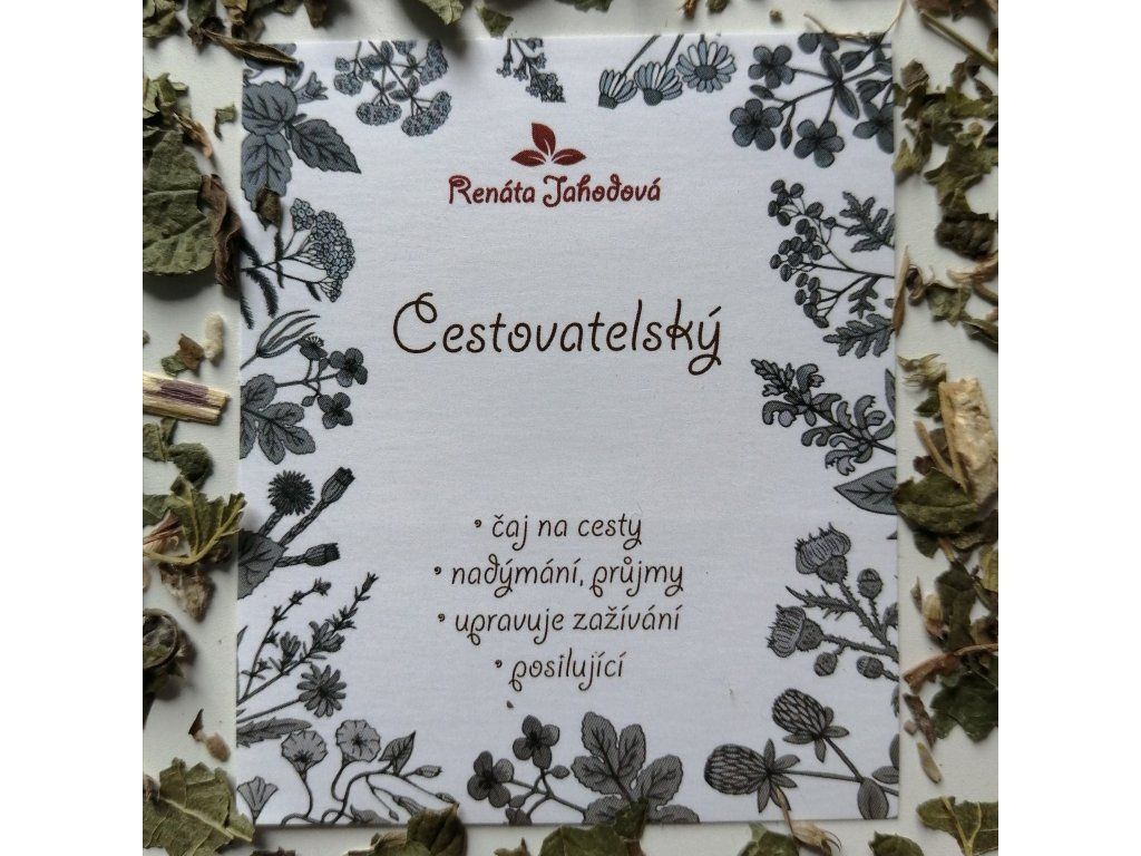 Cestovatelský čaj – bylinný čaj na trávení a nadýmání