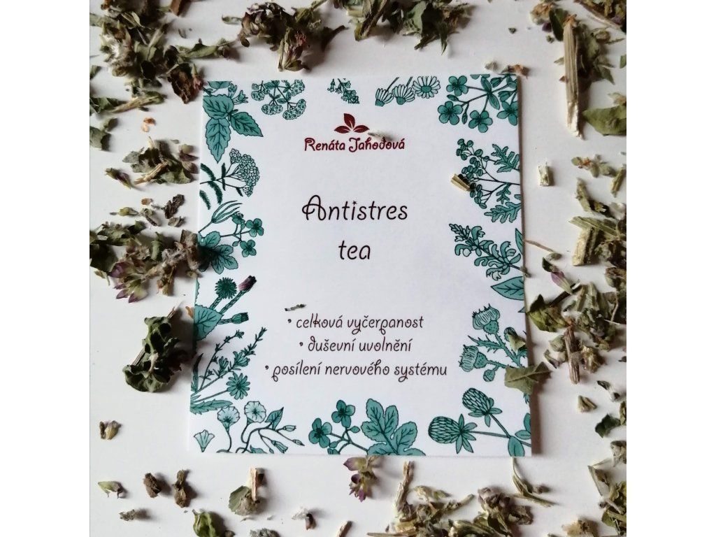 Antistres tea – bylinný čaj pro klid, uvolnění a pohodu – 50 g