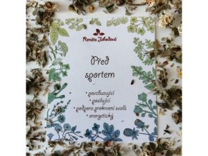 Před sportem – bylinný čaj pro energii před výkonem – 100 g