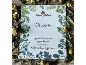 Po sportu – bylinný čaj na regeneraci – 100 g